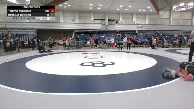 53 lbs 3rd Place Match - Davee Jo Brooks, The Best Wrestler vs Olivia Nekolite, Nebraska Wrestling Academy