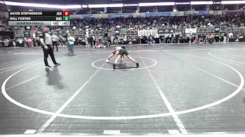 120 lbs Quarterfinal - Jacob Stephenson, Jackson County vs Will Foster, Rams WC
