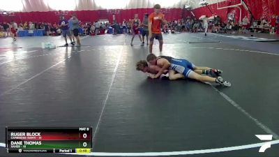 126-129 A Round 1 - Ruger Block, Cambridge-Isanti vs Dane Thomas, Xavier