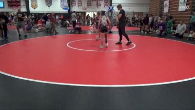 Cons. Semi - Logan Baker, Keokuk Kids Wrestling Club vs Alec Johnson, Southern Iowa Outlaws