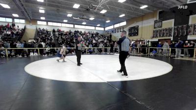 126 lbs Semifinal - Simon Rodriguez, Ridgefield vs Seamus Brannigan, Staples