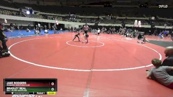 60 lbs Semifinal - Bradley Beal, Bull Island Grappling vs Jake Rodgers, Fauquier Wrestling Club