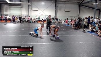 138 lbs Cons. Round 2 - Andrae Nabors, Premier Wrestling vs Brendan Maguire, Carolina Reapers