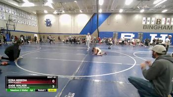 56 lbs Semifinal - Kade Walker, Wyoming Underground vs Ezra Heredia, Agon Academy