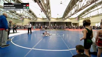 61 lbs Rr Rnd 2 - Bryan Curcio, Centurion ES vs Greyson Sauer, Washington Twp. Minutemen ES
