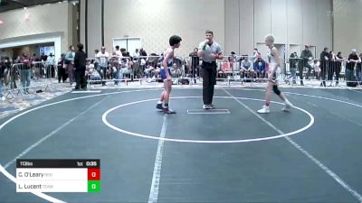 113 lbs Consi Of 64 #2 - Colin O'Leary, Red Mountain WC vs Lukas Lucent, Team Puma