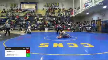 126 lbs Consy 8 - Devon Magro, Bishop McCort vs Billy Dekraker, McDonogh-MD