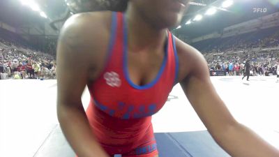 145 lbs Champ. Rd Of 64 - Samantha Graciano, AR vs Trinity Roberts, TN