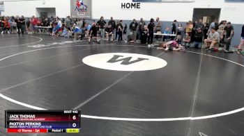 78 lbs Semifinal - Jack Thomas, Pioneer Grappling Academy vs Paxton Perkins, Nikiski Freestyle Wrestling Club