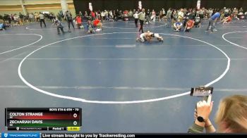 70 lbs Cons. Round 3 - Colton Strange, NE vs Zechariah Davis, NE