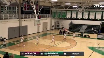 Replay: Norwich vs Babson | Dec 2 @ 7 PM