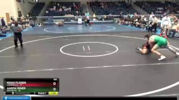 182 lbs Quarterfinals (8 Team) - Aaron Riner, Buford HS vs Noah Flisser, Lassiter H.S.