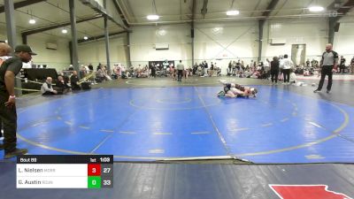 120 lbs Final - Liam Nielsen, Morris Fitness Wrestling Club - (A) vs Gavin Austin, Roundtree Wrestling Academy