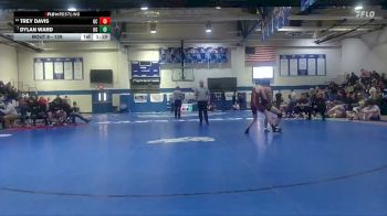 126 lbs Champ. Round 1 - Dylan Ward, Oak Grove HS vs Trey Davis, George County High School