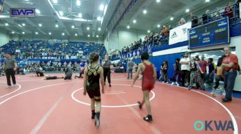 67 lbs Consi Of 4 - Zara Garner, Carl Albert vs Tynleigh Trout, Tecumseh Youth Wrestling