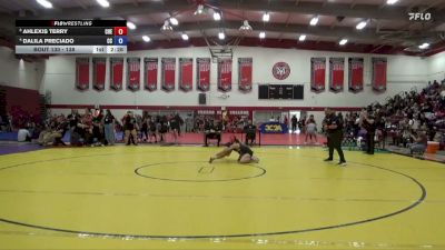 138 lbs Quarterfinal - Ahlexis Terry, Cuesta College vs Dalila Preciado, Cerritos College