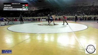 Consi Of 64 #2 - Levi Davis, Central Middle School vs Jordin Goss, Bartlesville JH