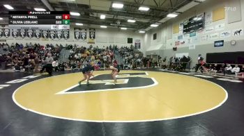 130 lbs Cons. Semi - Olivia LeBlanc, Campbell County vs Netanya Prell, Newcastle