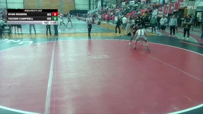 149 lbs Quarterfinal - Tucker Campbell, Indianapolis vs Ryan Rogers, McKendree