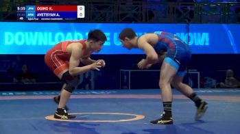 65 kg 1/8 Final - Kaiji Ogino, Japan vs Andranik Avetisyan, Armenia