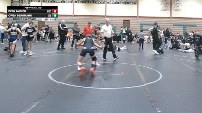 96 lbs Round 3 (8 Team) - Evan Tanner, The Outsiders vs Owen Bergmann, Headhunters