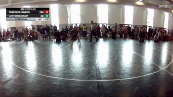 90-95 lbs Semifinal - Jordyn Showers, Front Royal Wrestling Club vs Carter Burkett, Ground Up USA