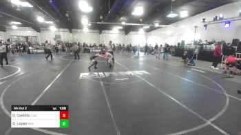 83 lbs Rr Rnd 2 - Octavio Castillo, Juggernaut WC vs Dominic Lopez, New Mexico Outlawz