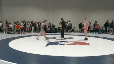 130 lbs Champ. Rd Of 32 - Lilli Cooper, Big Game Wrestling Club vs Dru Turner, Hinton Takedown Club