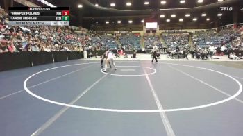 110 lbs 1st Place Match - Harper Holmes, Pittsburg HS vs Angie Mensah, Kansas City - Sumner Academy HS