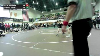 190 lbs 5th Place Match - Caden Lawson, El Dorado vs Dylan Sprinkles, Simi Valley