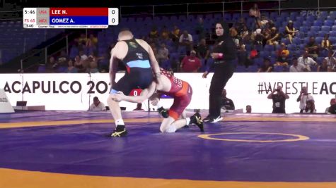 65 kg Quarterfinal - Nick Lee, USA vs Austin Gomez, MEX