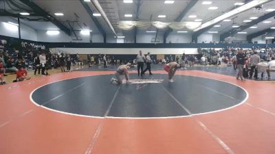 285 lbs Champ. Round 1 - Benjamin Katz, Springfield College vs Bruce Clark, Bridgewater State