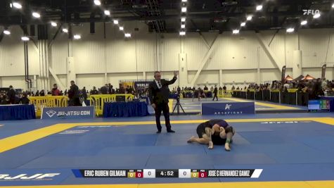 Jose C Hernandez Gamiz vs Eric Ruben Gilman 2024 World IBJJF Jiu-Jitsu No-Gi Championship