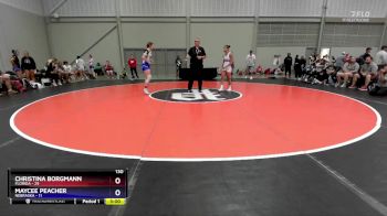 130 lbs Round 1 (8 Team) - Christina Borgmann, Florida vs Maycee Peacher, Nebraska