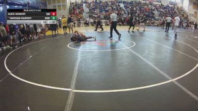 138 lbs Champ. Round 1 - Alex Guncet, Caveman vs Nathan Harvey, Black Creek Wrestling Club