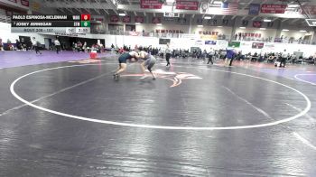 157 lbs Champ. Round 2 - Paolo Espinosa-mclennan, Waldorf (Iowa) vs Josey Jernegan, University Of Saint Mary (KS)