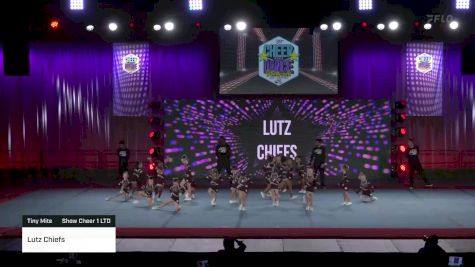 Lutz Chiefs [2022 Tiny Mite Show Cheer 1 LTD] 2022 Pop Warner National Cheer & Dance Championship