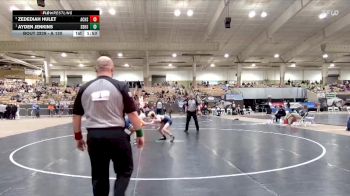 A 120 lbs Semifinal - Ayden Jenkins, Soddy Daisy High School vs Zedediah Hulet, Anderson Co. High School