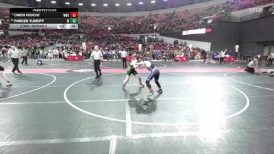 135 lbs Cons. Round 5 - Parker Turriff, Ashwaubenon Wrestling Club vs Owen Feucht, Waunakee Wrestling Club