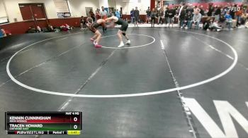 150 lbs Cons. Round 4 - Kennin Cunningham, Rock Springs vs Tracen Howard, Cheyenne East
