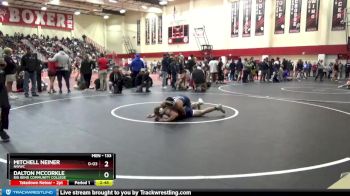 133 lbs Cons. Round 4 - Dalton McCorkle, Big Bend Community College vs Mitchell Neiner, NWWC