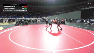 4A Boys 190 lbs Cons. Round 2 - Miles Kennedy, Pendleton Boys vs Devyn McDonald, Tillamook Boys