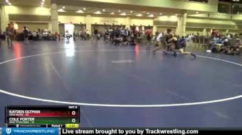 182 lbs Round 7 (10 Team) - Cole Porter, Ohio Titan Gray vs Kayden Oltman, MXW White