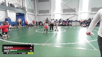 55 lbs Round 3 (6 Team) - Monte Merillat, Archbold vs Dax Bloch, Kenston
