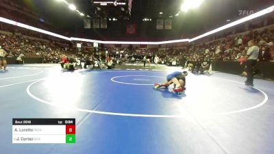 100 lbs Consi Of 16 #2 - Alexandra Loretto, Pacheco vs Jaelle Cortez, Gilroy