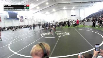 43 lbs Round Of 16 - Ella Beck, Top Rank Hammers vs Emilio Perez, Rising Sun WC