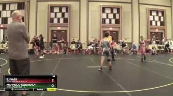 96 lbs Quarterfinals (8 Team) - EJ Vass, Steel Valley Black vs Mahmoud ElBardicy, Steel Valley Red