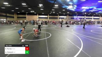 72 lbs Quarterfinal - Alana Nunez, Pounders WC vs Anaya Patacsil, Mat Demon WC