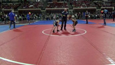 87 lbs Quarterfinal - Bryant Stygles, Havre Wrestling Club vs Sumyt Gonzales, Wolf Point Wrestling Club