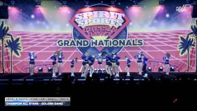 Champion All Stars - Golden Gang [2026 L3 Youth - Flex - D2 - Small Day 3] 2026 Spirit Sports Grand Nationals